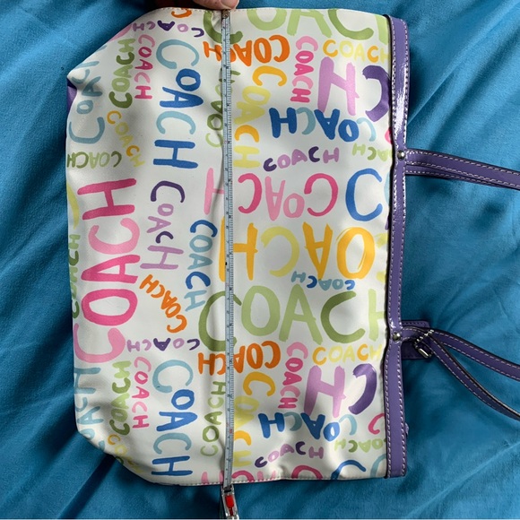 Coach Multicolor Graffiti Bag - Picture 3 of 5